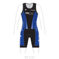 PERFORMANCE Tri Suit met Naam/Landcode