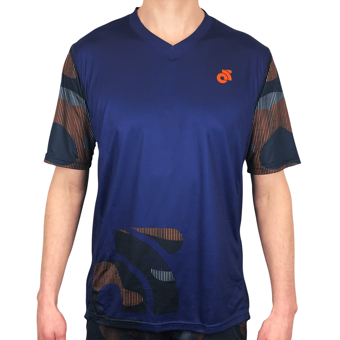 APEX Shirt Short Sleeve V Collar Men