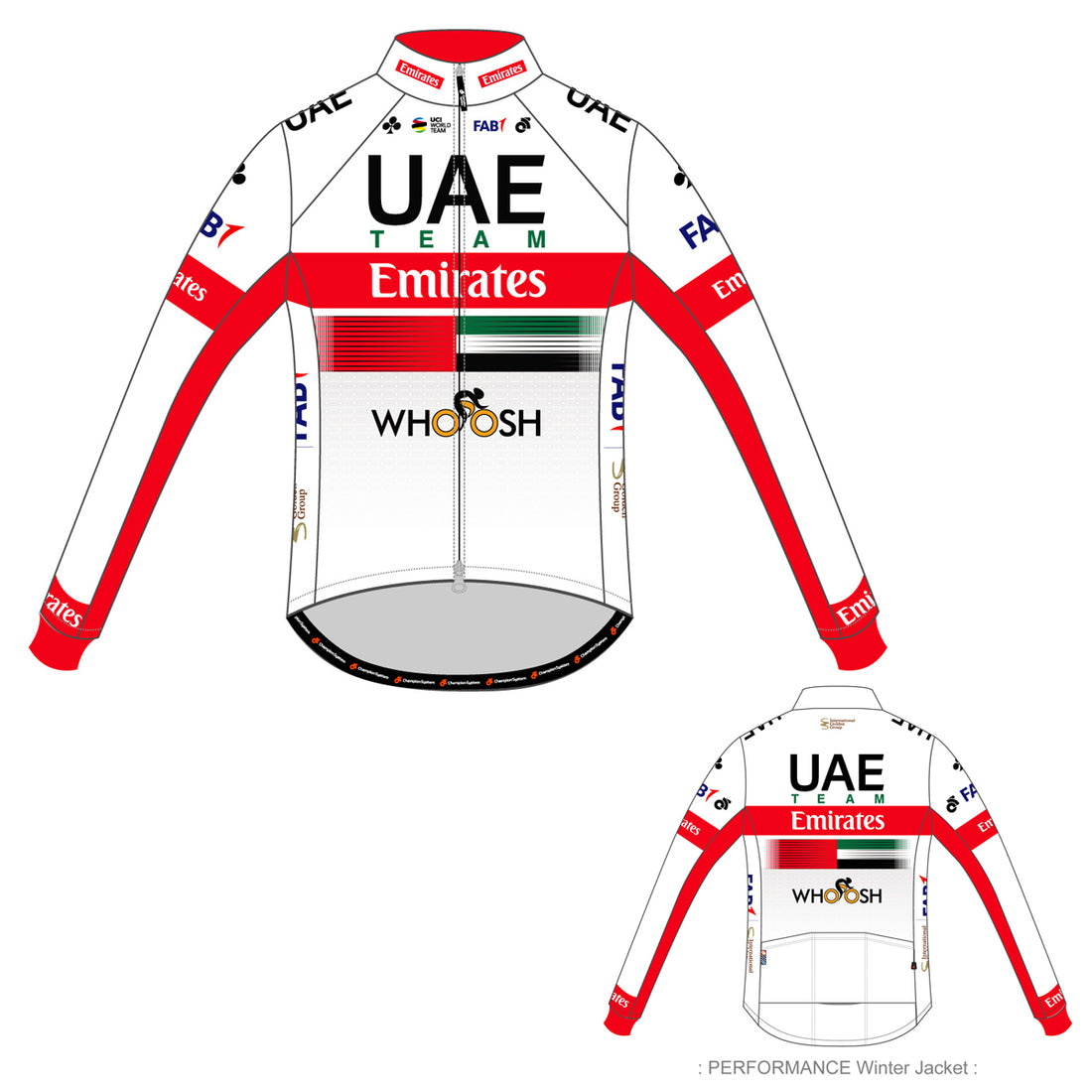 UAE Emirates 2020 PERFORMANCE Winterjas